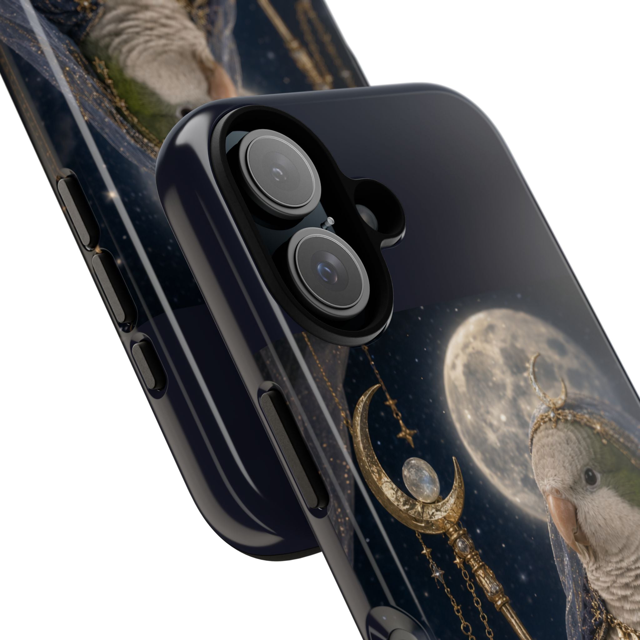 Mystic Moon Parrot Phone Case