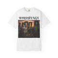 Birdhenge T‑Shirt — Vintage Stonehenge Witchy Graphic Tee (“I’ve Got Room For Birds And Brooms”)