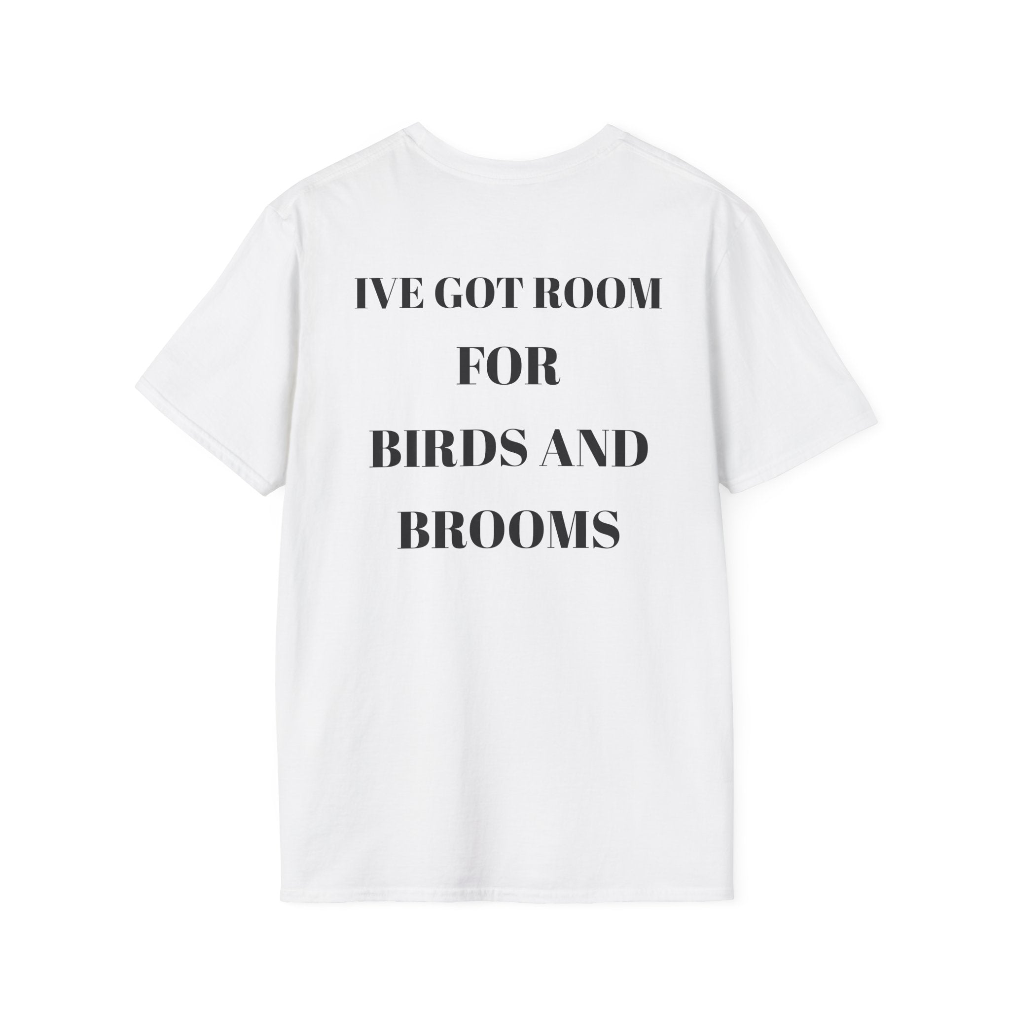Chaos Witch T‑Shirt — Gothic Crow Crown Illustration