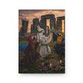 Mystic Parrots Stonehenge Journal — Fantasy Bird Grimoire Hardcover