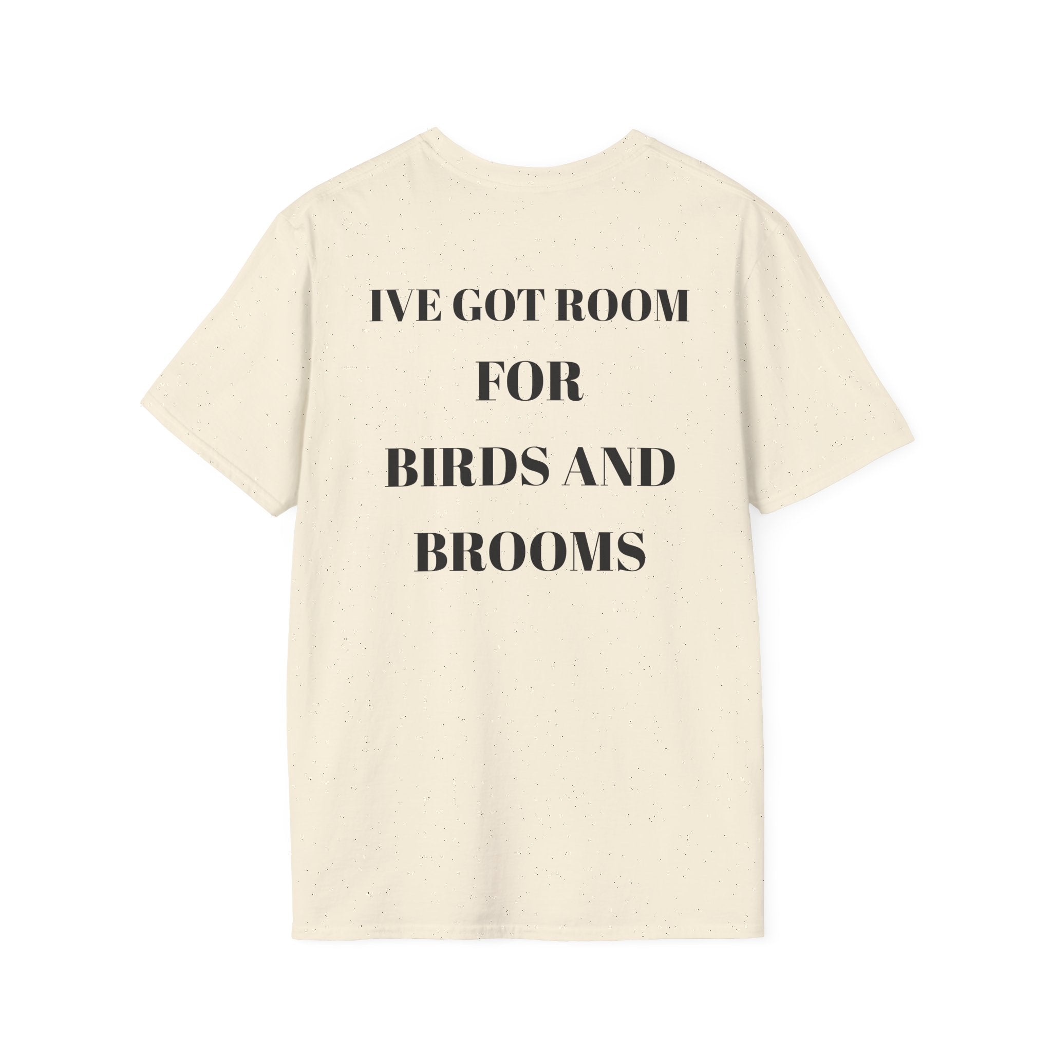 Chaos Witch T‑Shirt — Gothic Crow Crown Illustration
