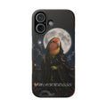 Phone Case — 'Owlagoddess' Mystic Lovebird Moon Card Holder