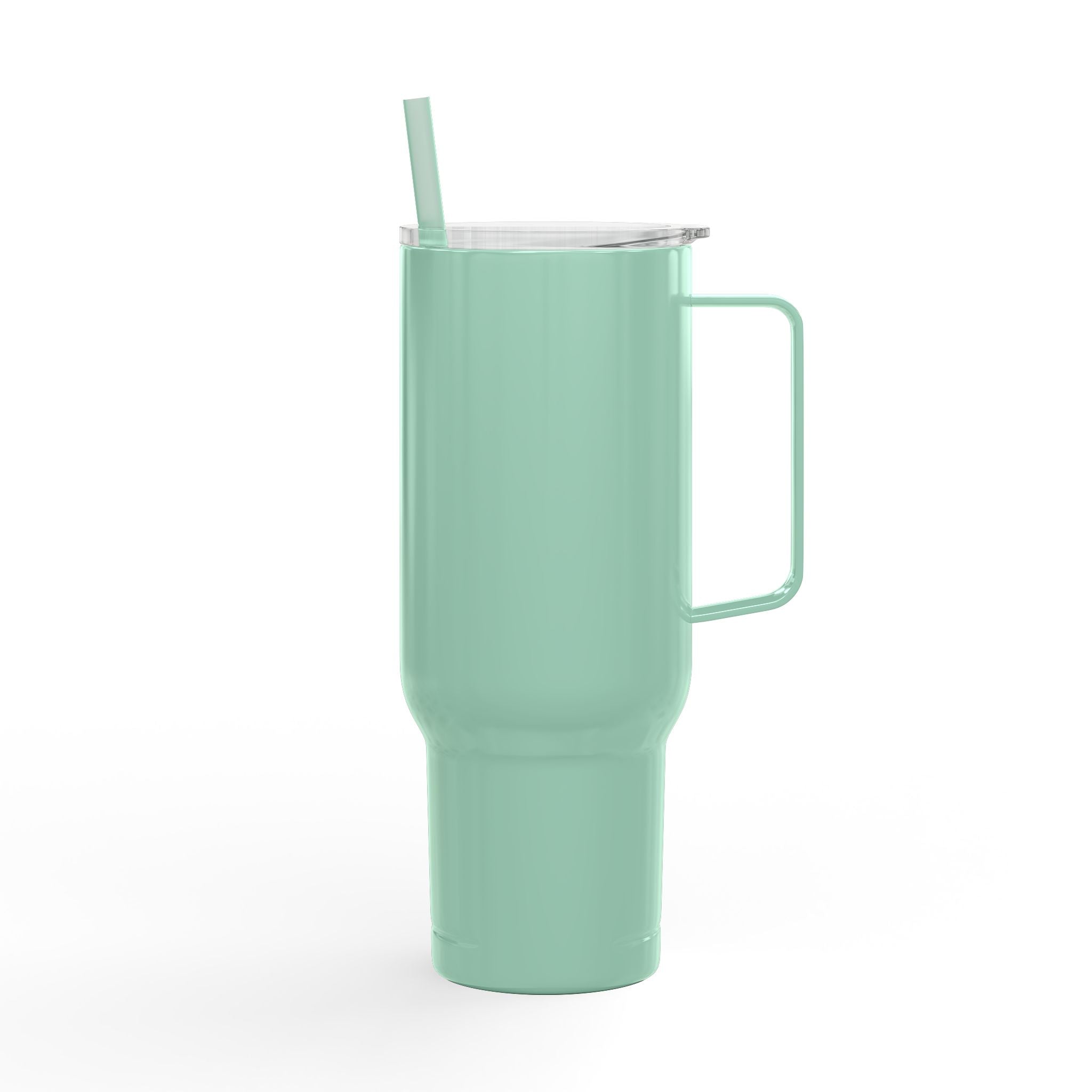 40oz Engraved Tumbler — "I've Got Room for Birds and Brooms" (Insulated Travel Mug)