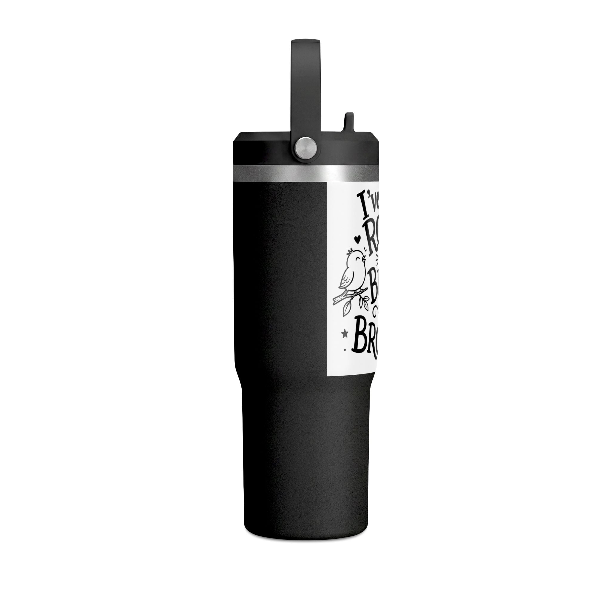 I've Got Room for Birds and Brooms 32oz Tumbler — Witchy Travel Mug
