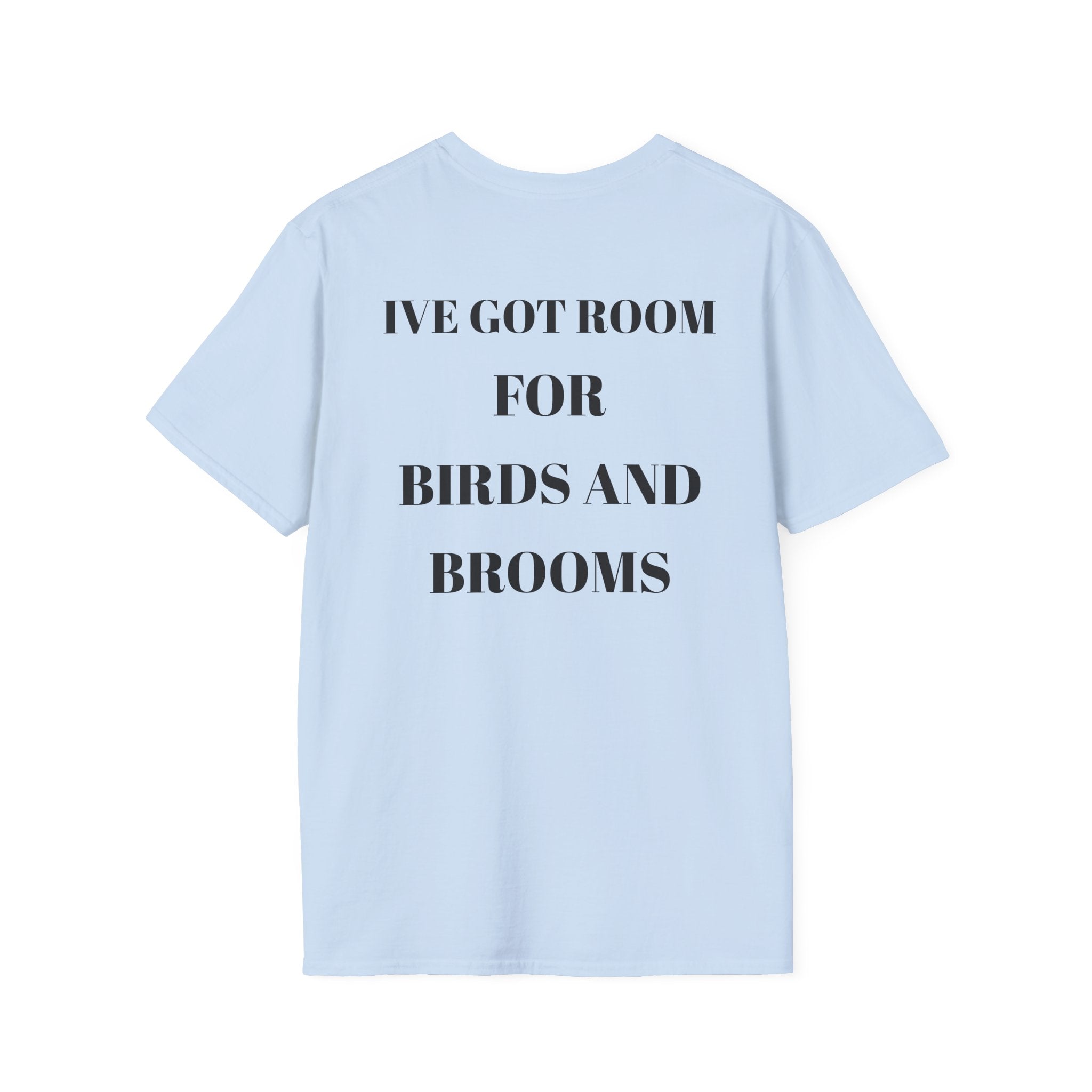 Chaos Witch T‑Shirt — Gothic Crow Crown Illustration