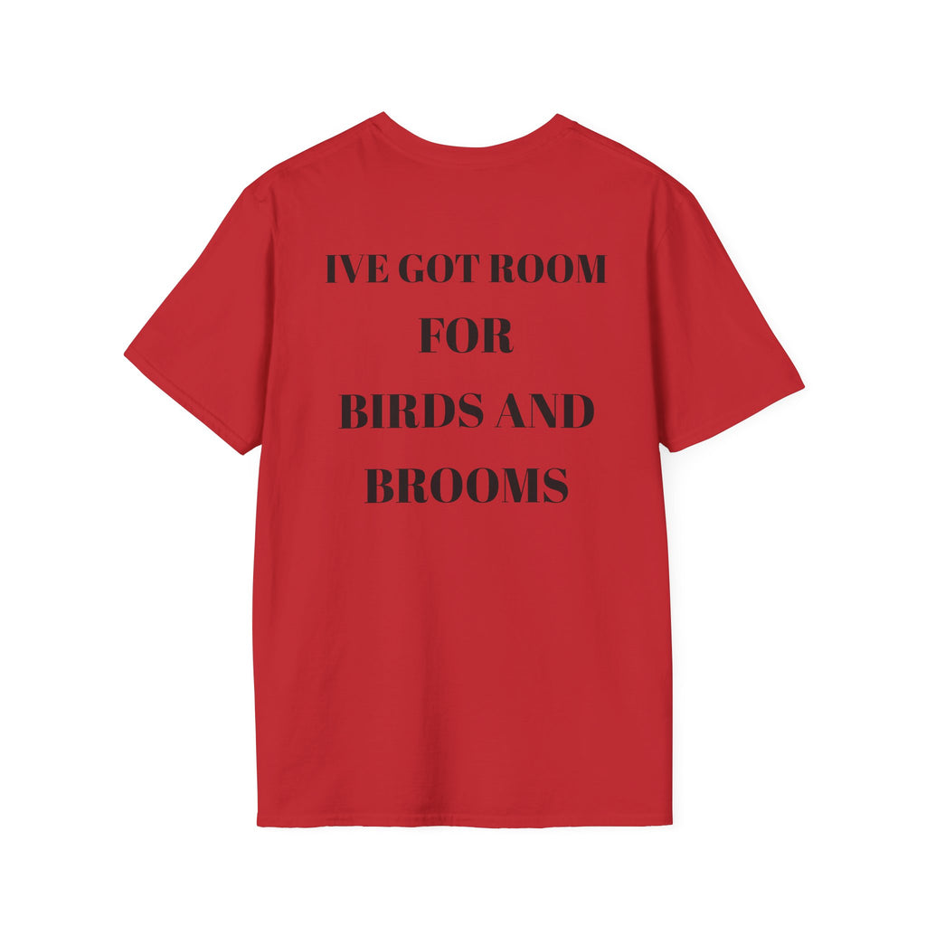 Chaos Witch T‑Shirt — Gothic Crow Crown Illustration