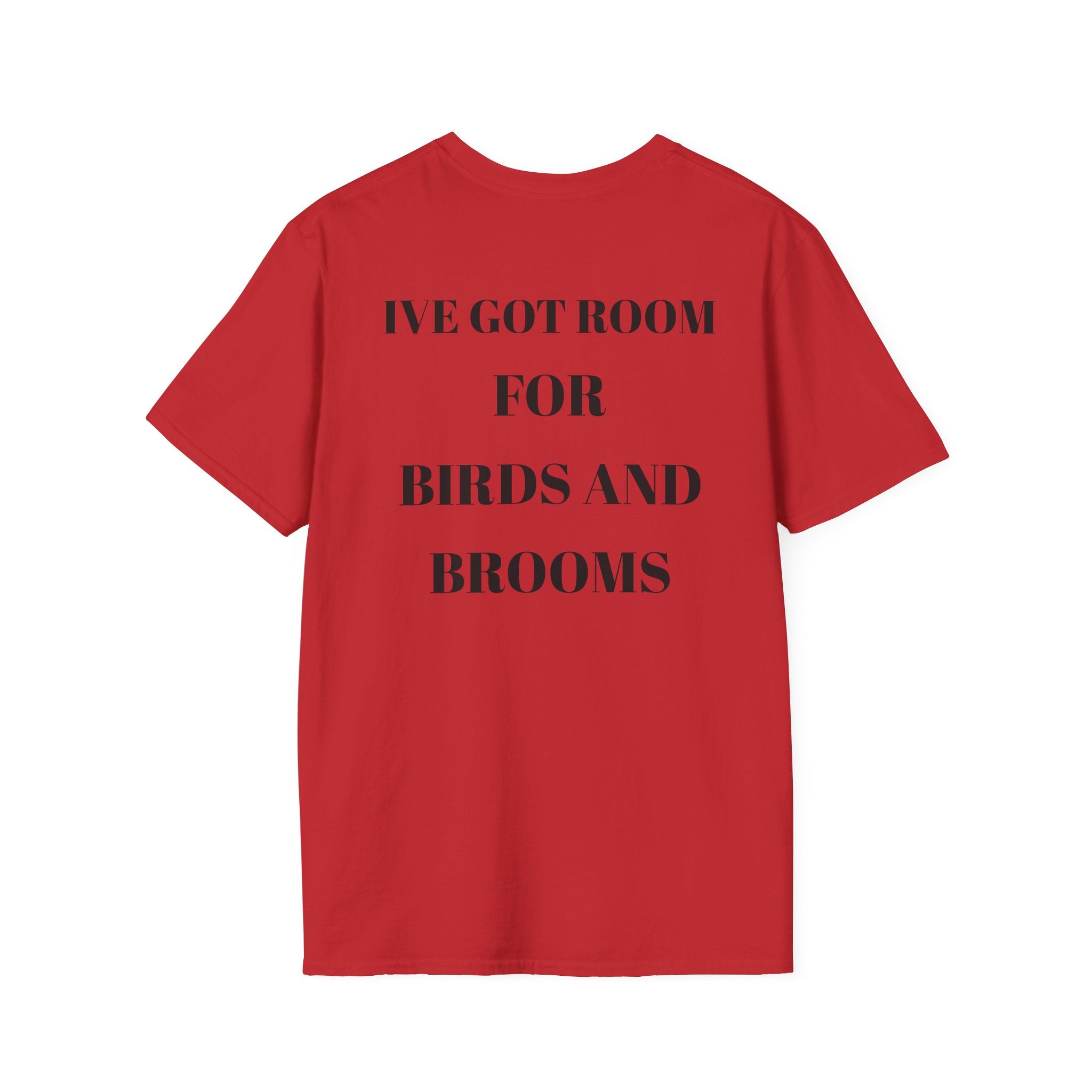 Chaos Witch T‑Shirt — Gothic Crow Crown Illustration
