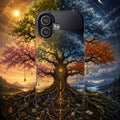 Tough Phone Case — Mystical Four Seasons Tree Design
