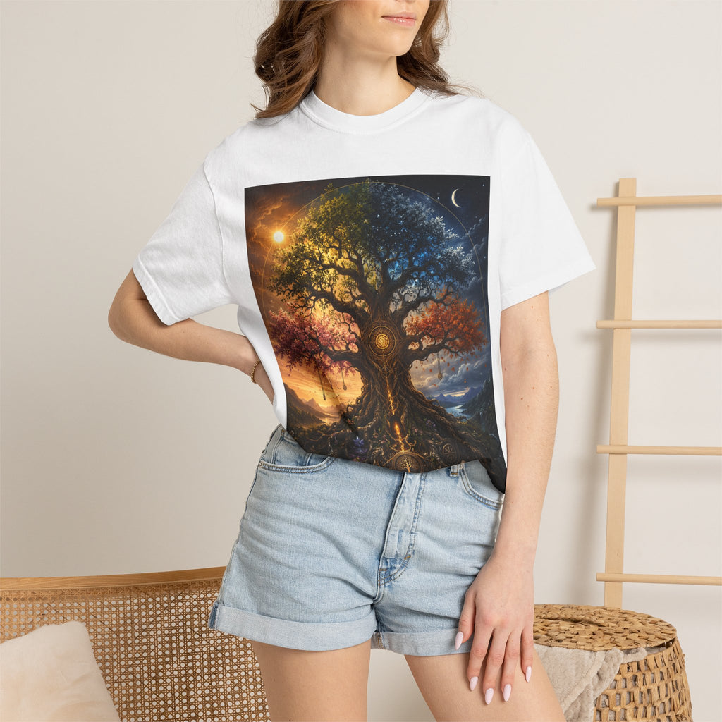 Spiritual Tree of Life T-Shirt — "If I Am a Child of God, That Must Make Me a Goddess"
